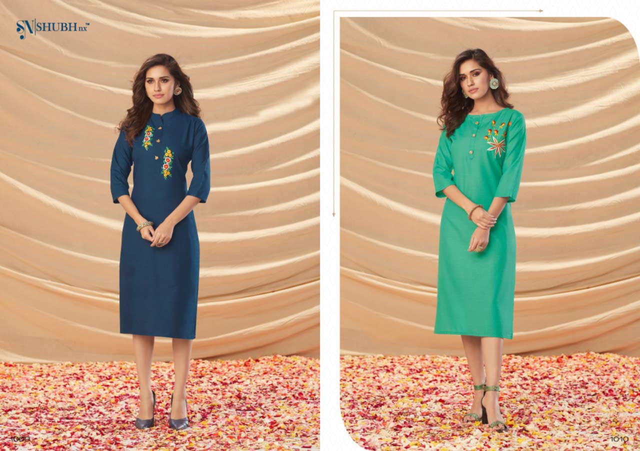 Shubh Nx Amyra Rooby Slub Kurti Manufacturer Shubh Nx Amyra Rooby Slub Kurti Manufacturer